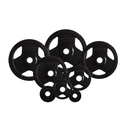 Force USA Force USA Rubber Coated Olympic Weight Plate - 10 Kg