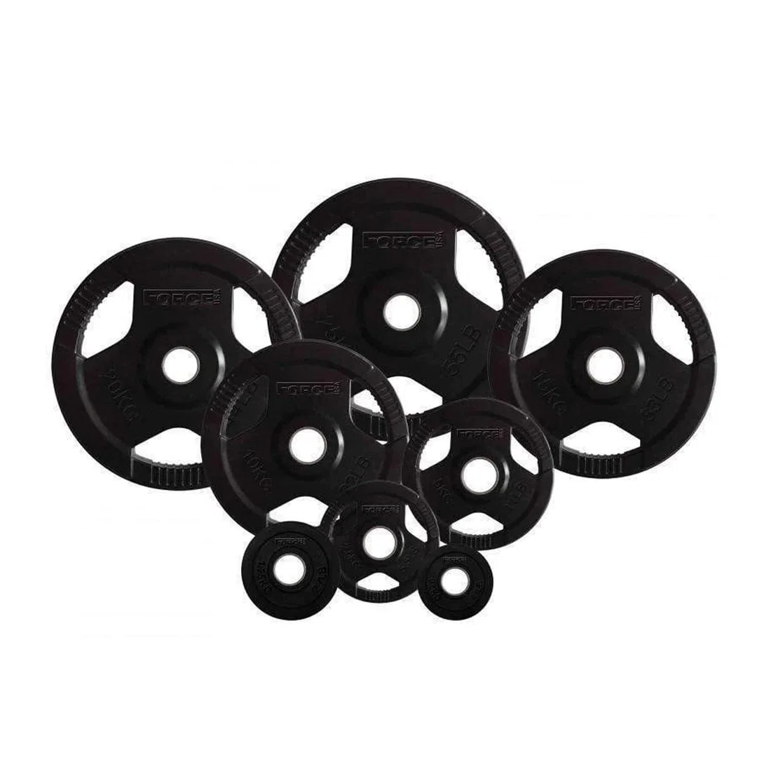 Force USA Force USA Rubber Coated Olympic Weight Plate - 10 Kg