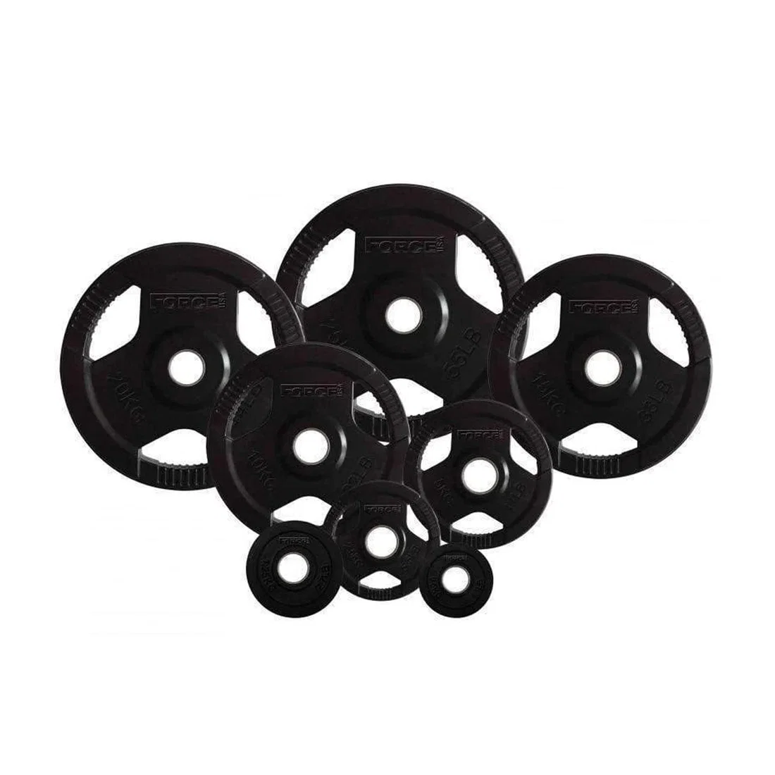 Force USA Force USA Rubber Coated Olympic Weight Plate - 2.5 Kg