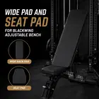 REP Fitness CleanGrip Wide Bench Pads for Blackwing Adjustable Bench