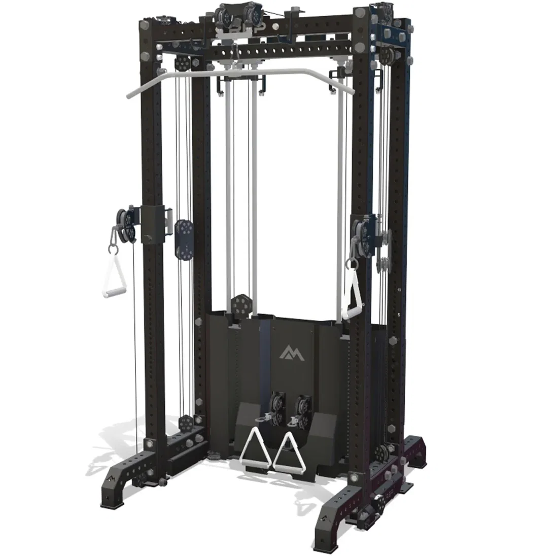 ريب فيتنس جهاز التدريب الوظيفي REP Fitness Compact Ares 2.0 | باللون الأسود المعدني | نظام بأربعة أعمدة