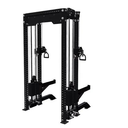 REP Fitness REP Fitness Compact Athena Functional Trainer - Metallic Black | 4 - Post - 93 Inch
