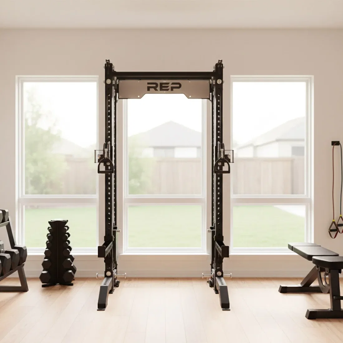 REP Fitness Compact Athena front setup
