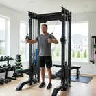 REP Fitness REP Fitness Compact Athena Functional Trainer - Metallic Black | 4 - Post - 93 Inch