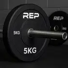 REP Fitness Fitness Black Bumper Plates - 5 KG