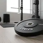 REP Fitness Fitness Black Bumper Plates - 10 KG