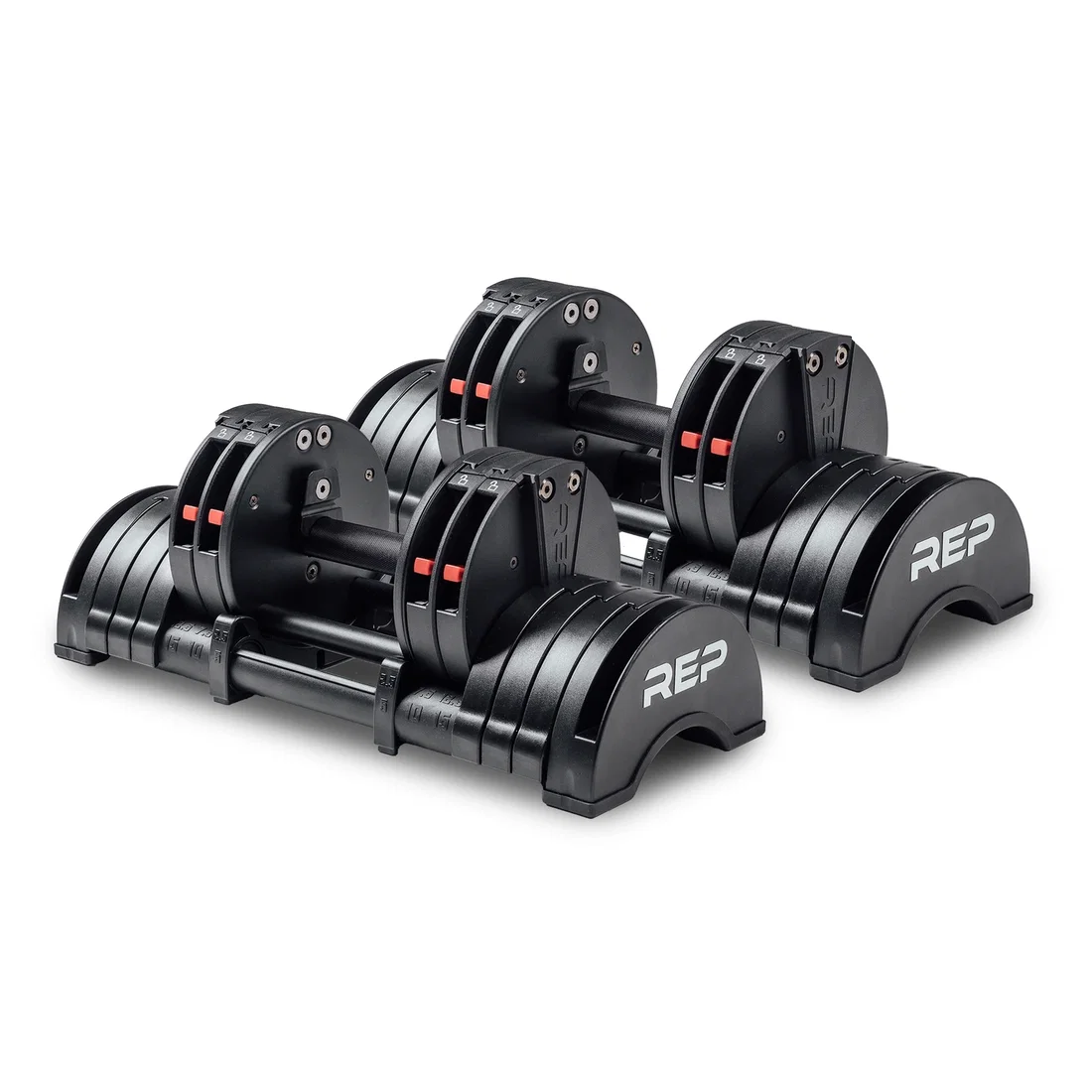 REP Fitness QuickDraw Adjustable Dumbbells Pair