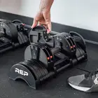 REP Fitness QuickDraw Adjustable Dumbbells - Pair - 30 KG