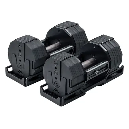 REP Fitness REP x PEPIN Fast Series Adjustable Dumbbells - Pair - 125 LB