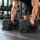 REP Fitness REP x PEPIN Fast Series Adjustable Dumbbells - Pair - 85 LB