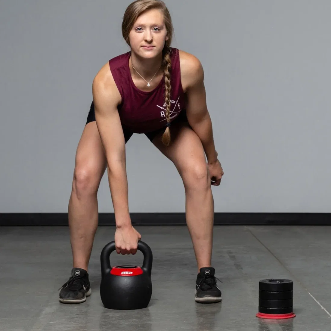 REP Fitness Adjustable Kettlebell detail