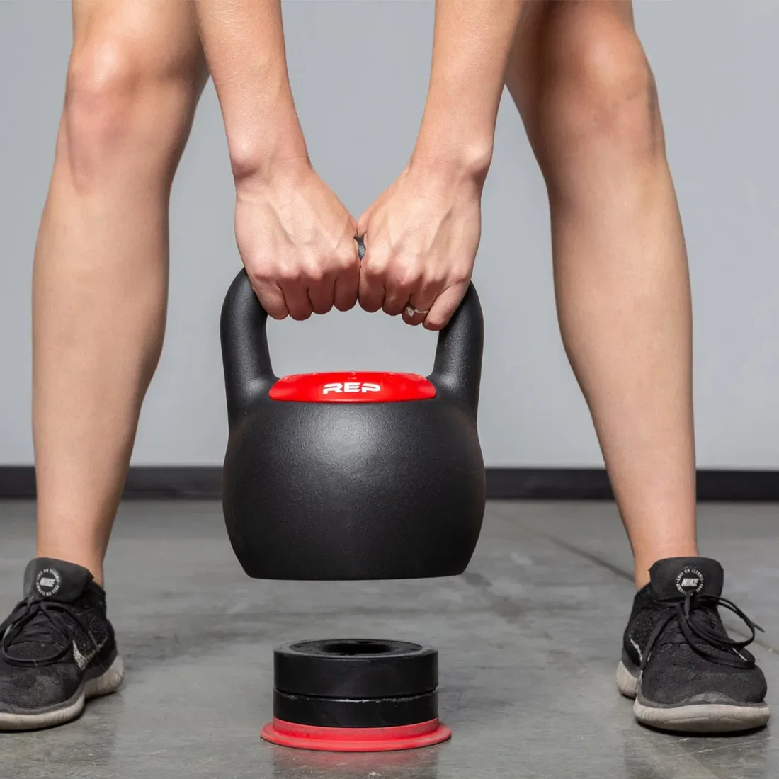 REP Fitness Adjustable Kettlebell training setup