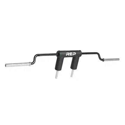 REP Fitness Ergonomic Barbell - Safety Squat Bar with Pad