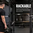 REP Fitness Ergonomic Barbell - Safety Squat Bar with Pad
