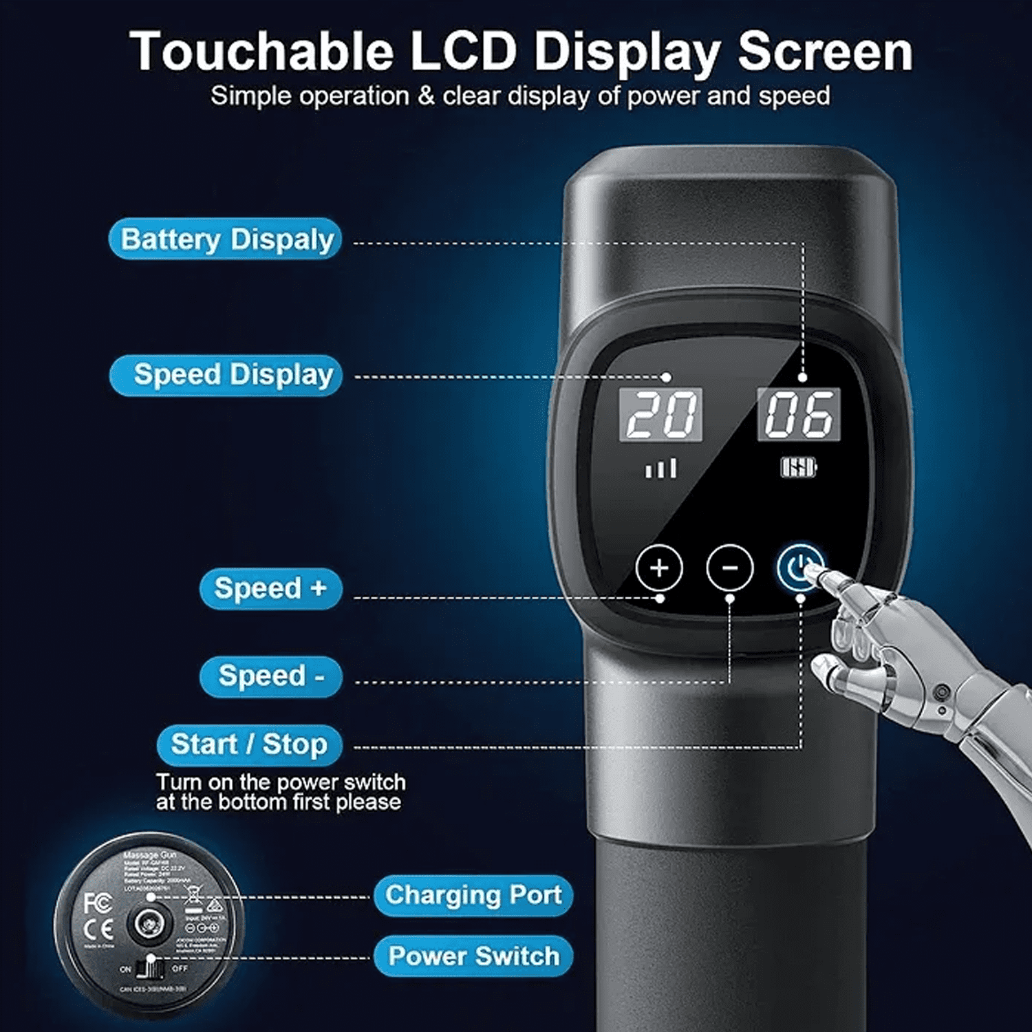 Renpho Massage Gun - C3 Gun