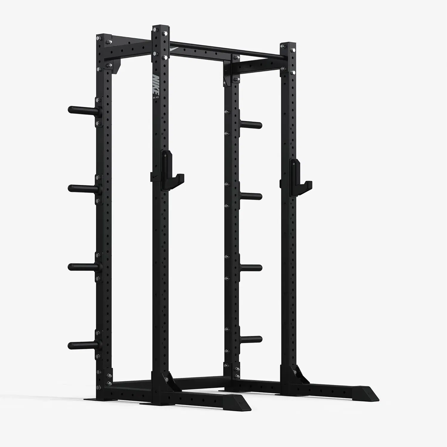 Nike Strength Commercial-Grade Half Rack with Storage