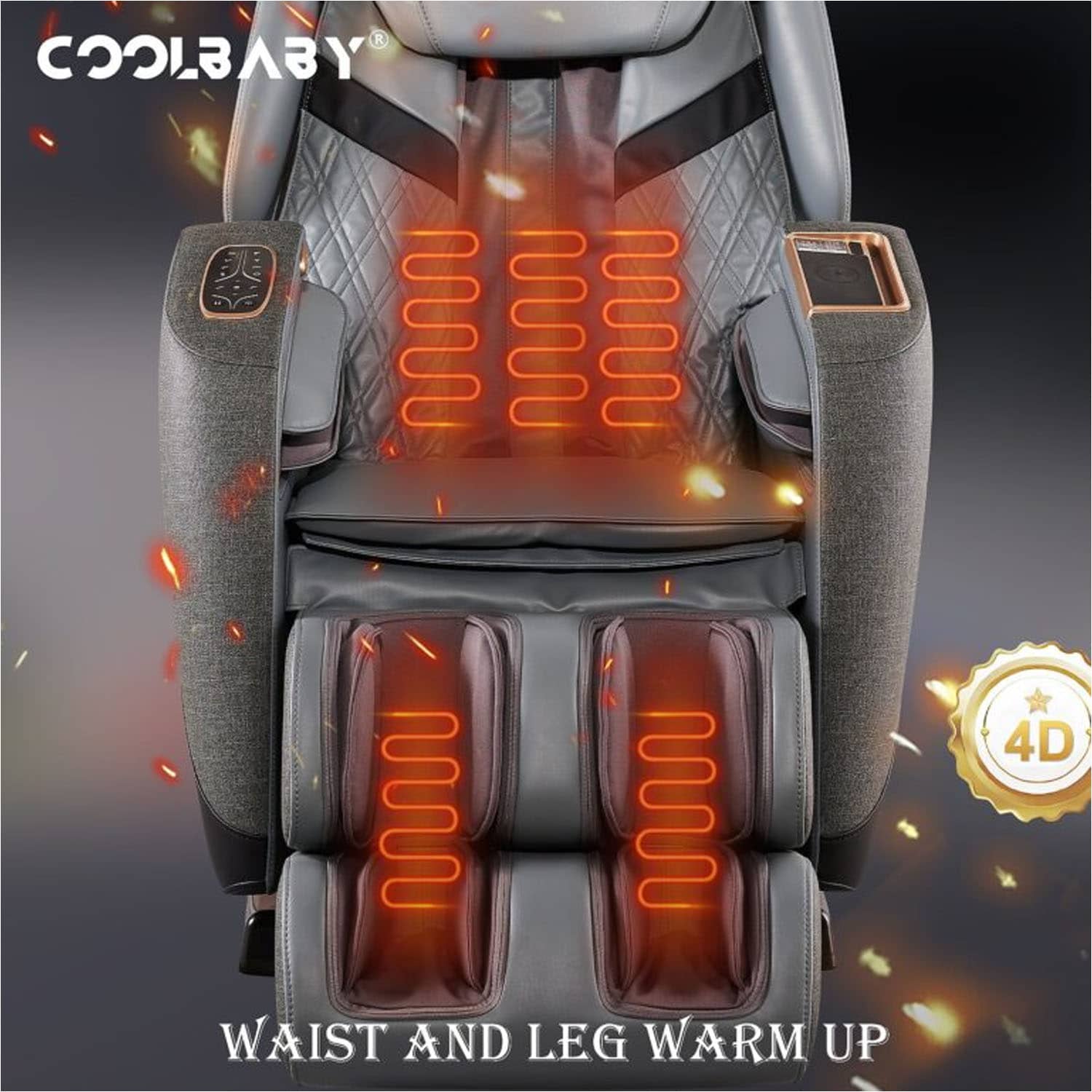 CoolBaby RK1912 Fully Automatic Multifunctional Electric Massage Chair
