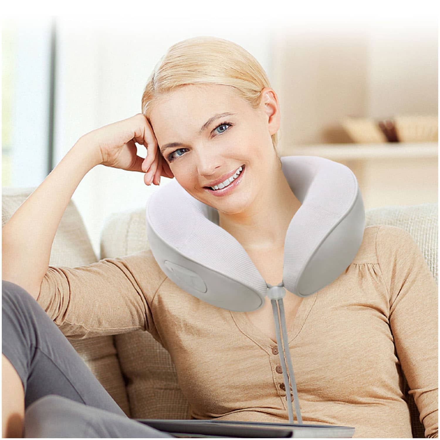 آريس جهاز تدليك الرقبة اللاسلكي uNeck-4D