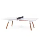 RS Barcelona You and Me Standard Pingpong Table - Indoor & Outdoor - White