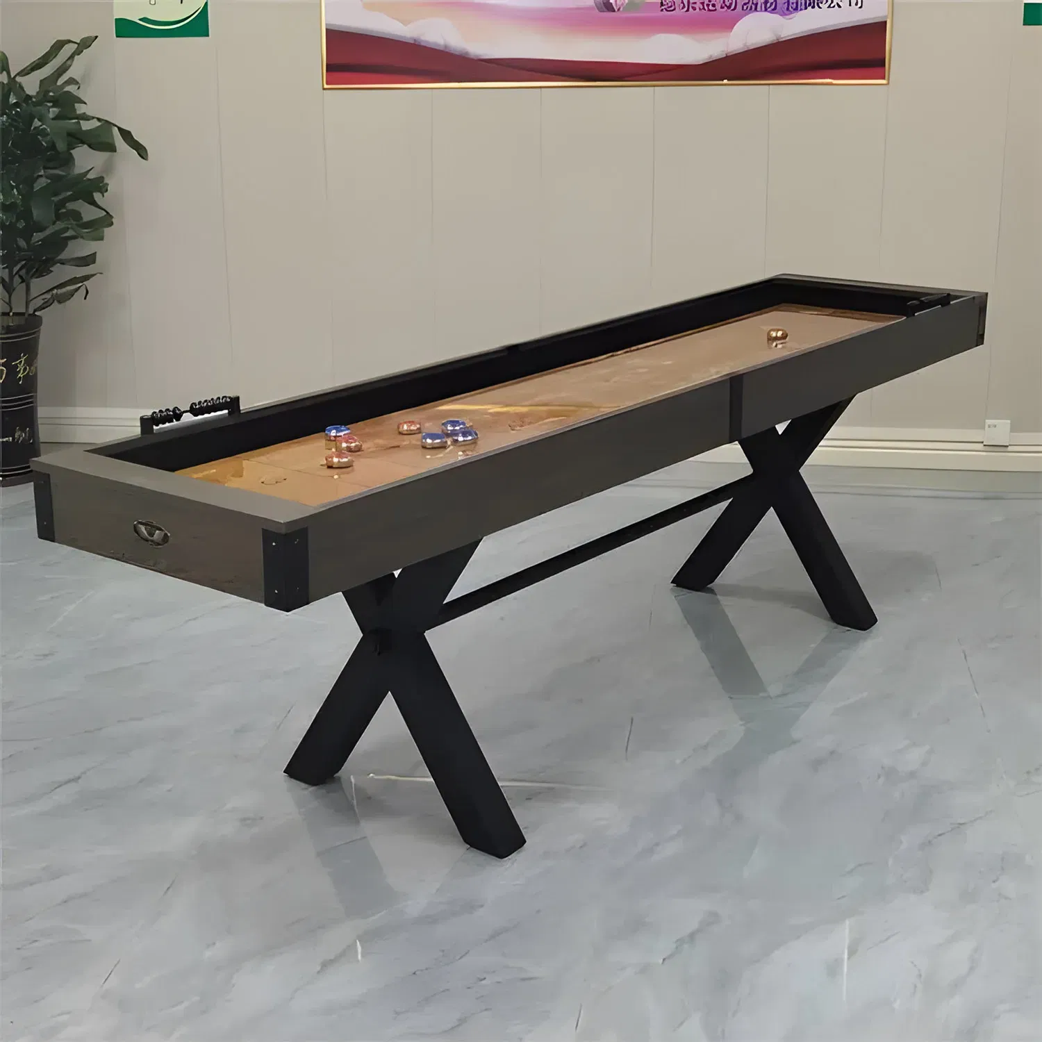 Generic 9FT Shuffle Board Table