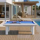 Rais  8 Feet Outdoor Pool Table - White 