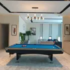 Rais 9Ft Commercial Billiard Pool Table/ RS9CB- Black