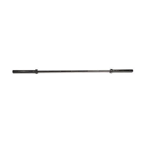 Reebok Fitness 7Ft Olympic Bar-Silver