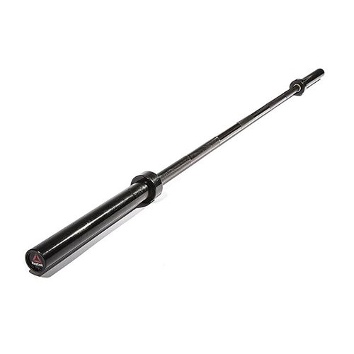 Reebok Fitness 7Ft Olympic Bar-Silver