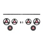 Reebok Fitness Weight Plates-2 X 2.5Kg-5.5Lb