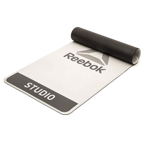 Reebok Fitness Studio Mat - Light Grey| Black