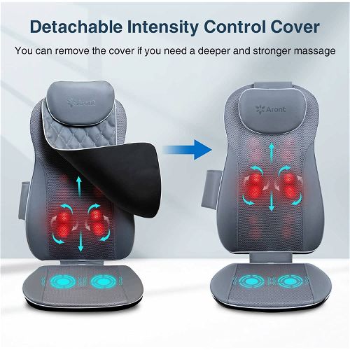 Aront RT2172 Back Massager with Heat - Grey