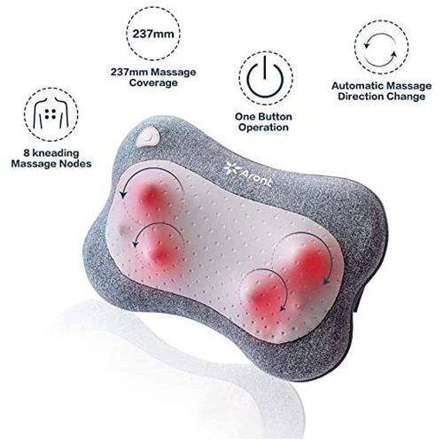 Aront Shiatsu Cordless Rechargeable Shoulder and Neck Massager
