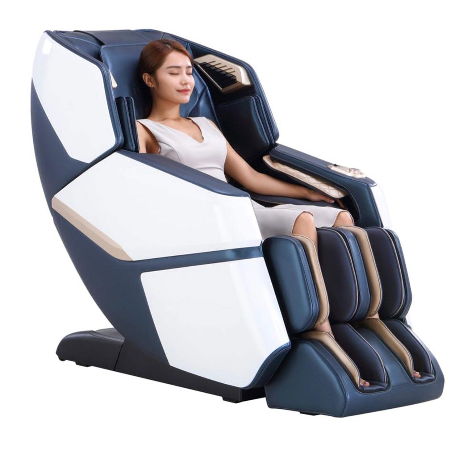 Rotai RT6890 Smart Leisure Massage Chair - Blue