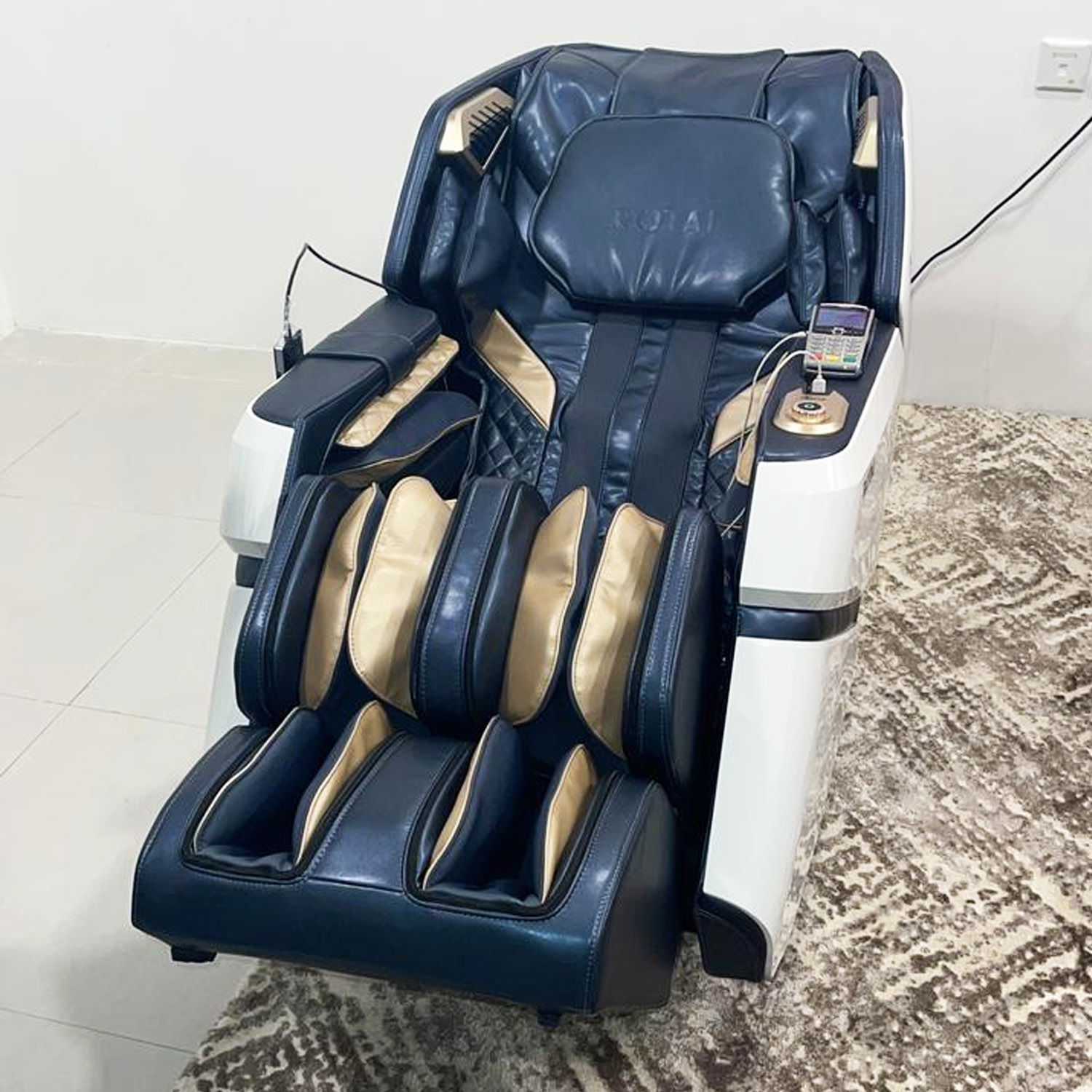 Buy Rotai Rt6890 Smart Leisure Massage Chair Blue Buy Online At Best Price In Uae Fitness Power 4577