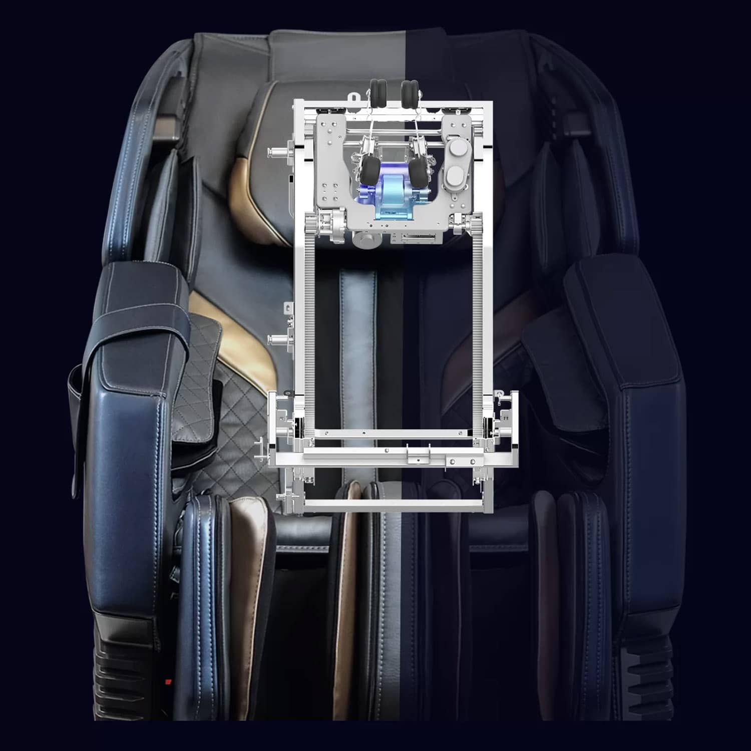 Rotai RT6890 Smart Leisure Massage Chair - Gold