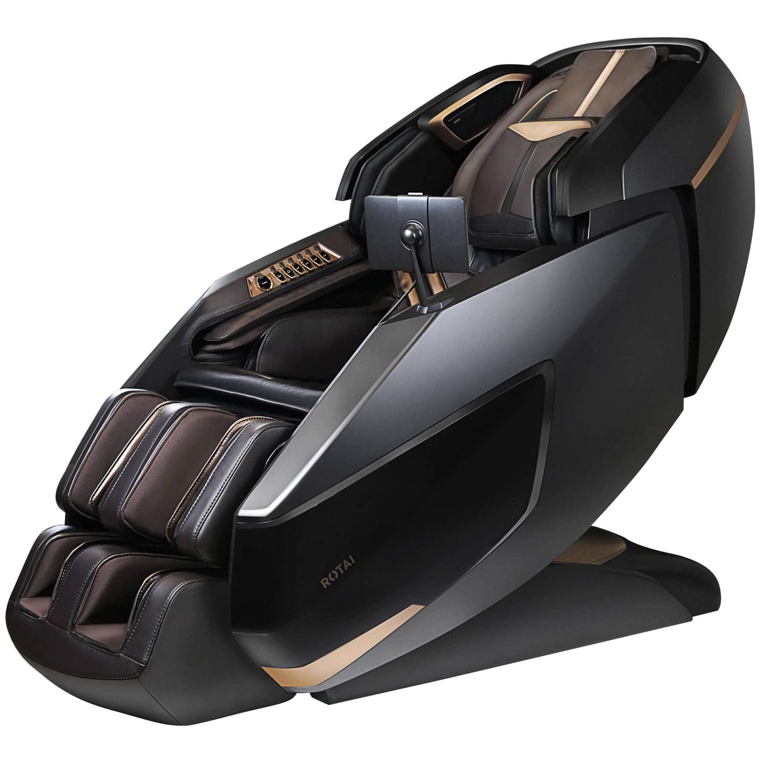 Rotai RT8800 Smart AI Control Full Body Deluxe Multi Function Massage Chair - Black