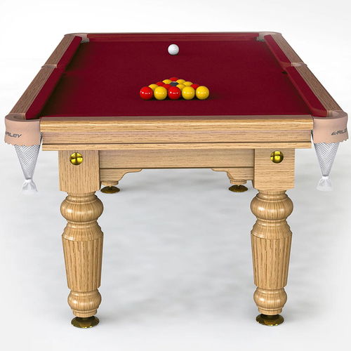 Riley England 7 Feet Renaissance Snooker/ English Pool Table