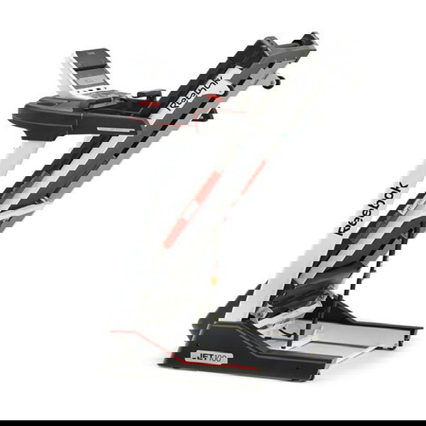 Motorized Treadmill Reebok Jet 100 Treadmill White Reebok Fitness