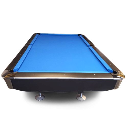 Rais 8ft Pool Table - Ball Return System-Black
