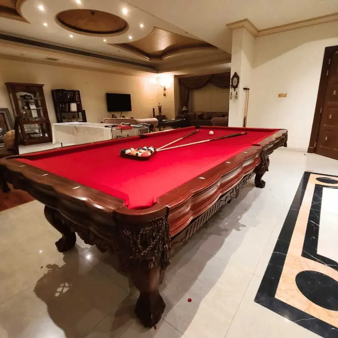Rais 9ft English Pool Table | Drop Pocket