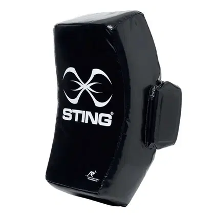 Sting Armaplus Curved Thai Kick Pads | Black