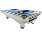 Rais 9ft Billiard Table - Ball Return - White