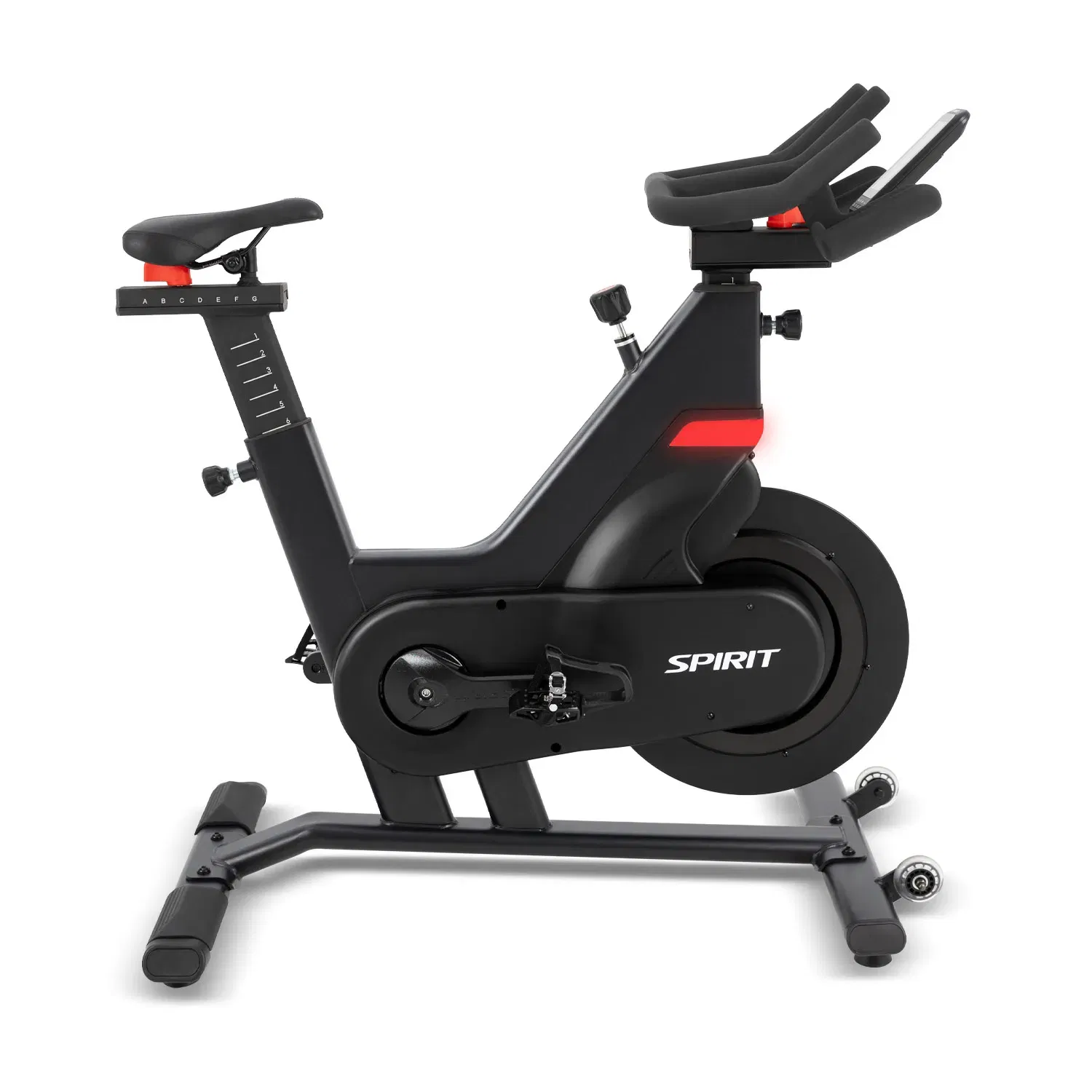 سبيرت فيتنس Commercial SBC900 Indoor Bike with Coaching Light & Console