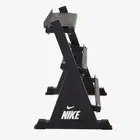 Nike Strength رف تخزين الدمبل والكيتل بل باللون الأسود
