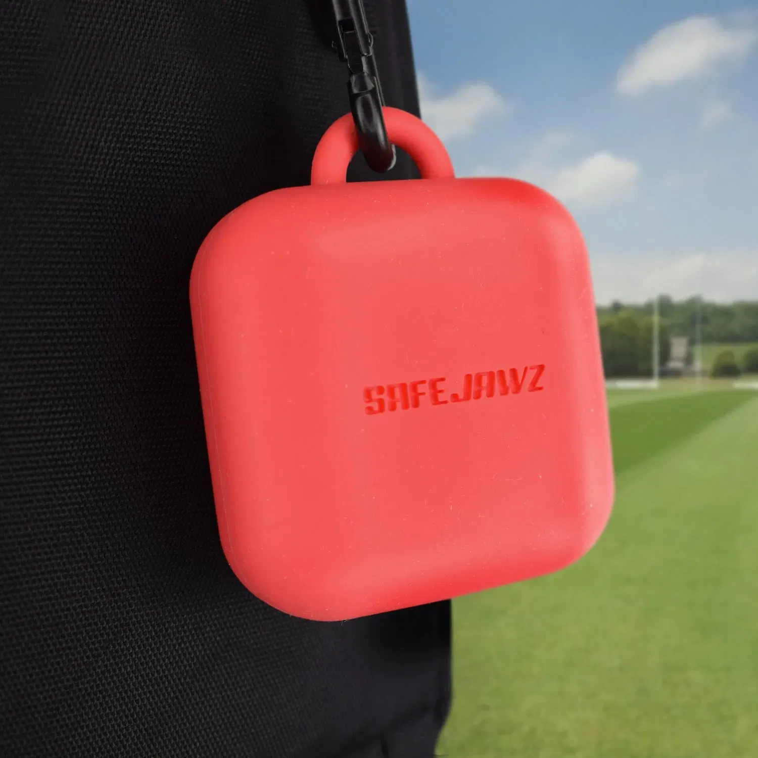 SAFEJAWZ Premium Silicone Case - Red O/S