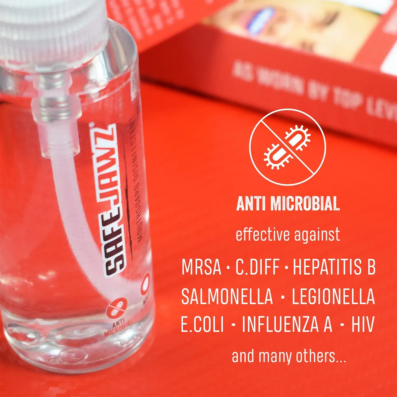 SAFEJAWZ Mouthguard Disinfectant Spray - 50ml