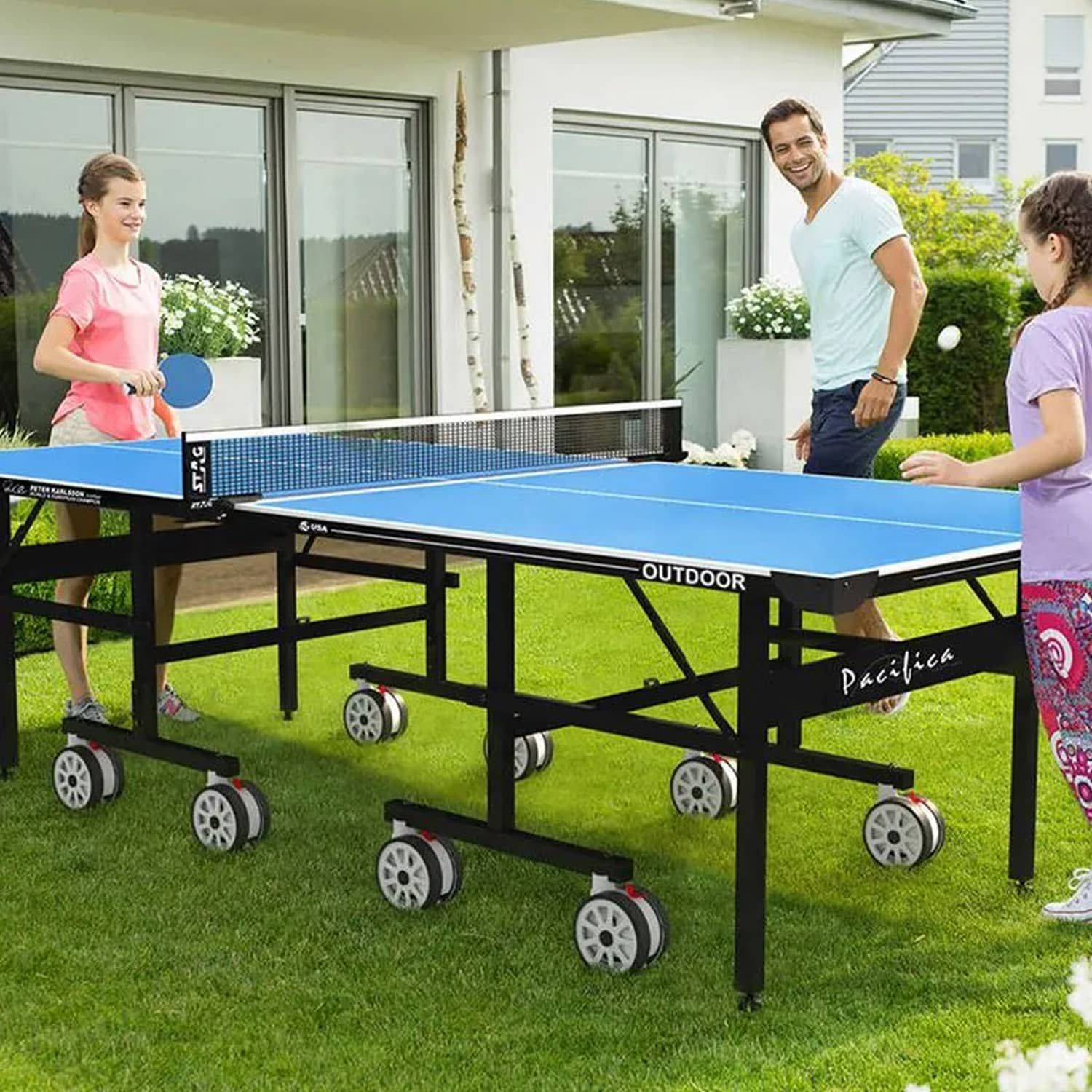 Buy Stag Pacifica Outdoor Table Tennis Table Buy Online at best price in UAE-Fitness Power House