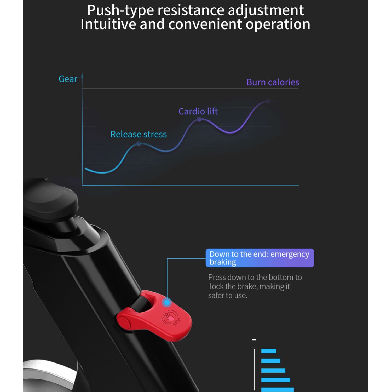 SHUA B599 Home Use Spinning Bike