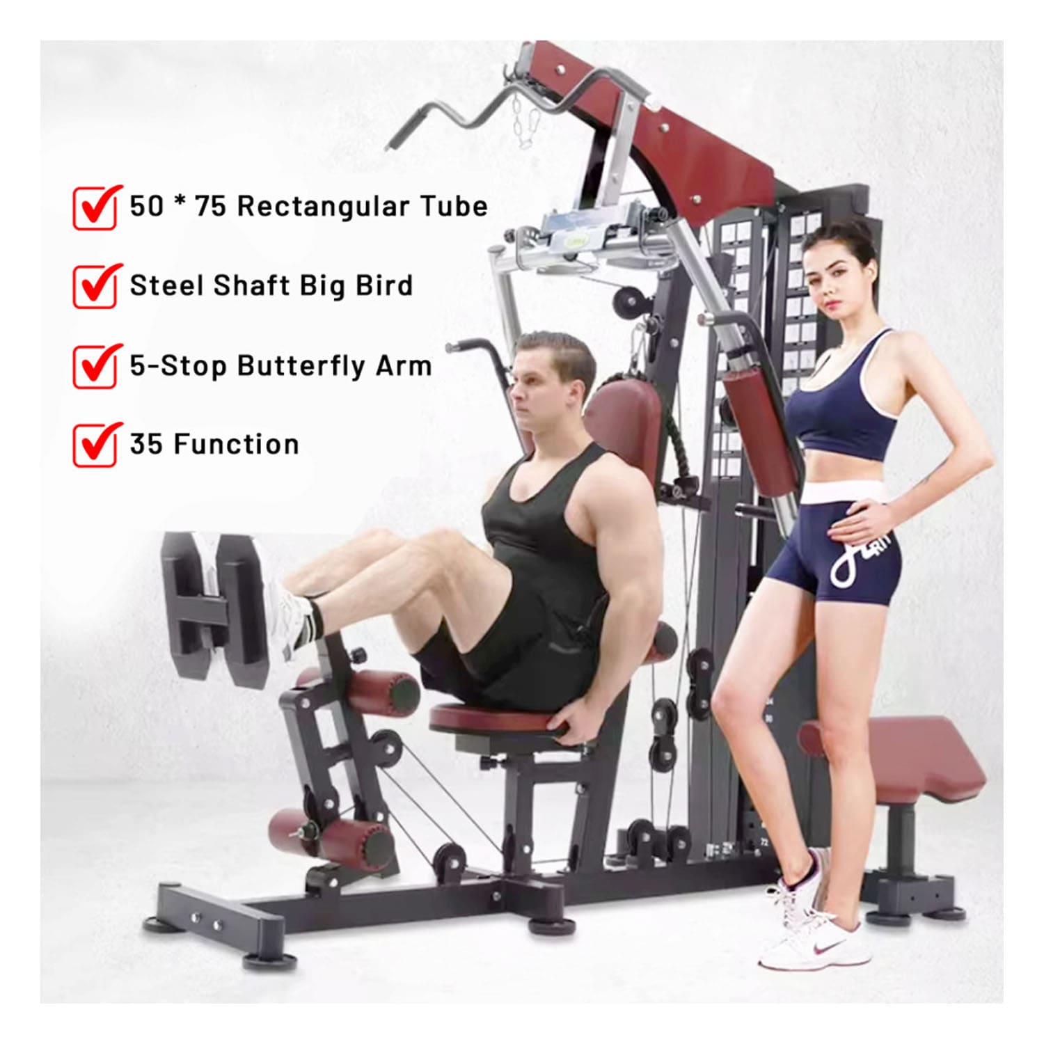 سبارنود للياقة البدنية SHG-11000 صالة ألعاب رياضية منزلية فاخرة متعددة الوظائف 