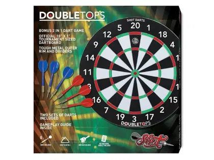 SHORT DARTS Shot Darts Doubletops Dartboard